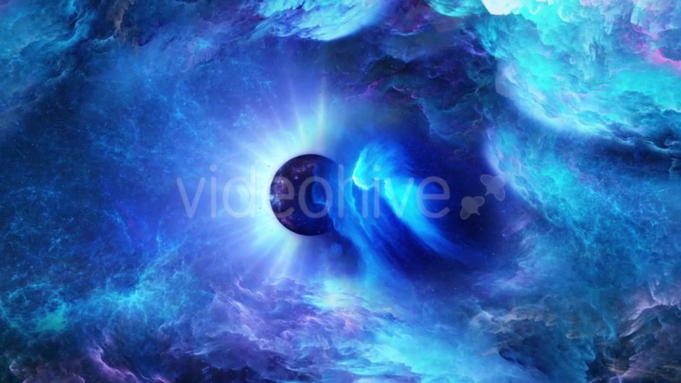 Travel Through Space Nebulae to the Planet Videohive 20809778 Motion Graphics Image 6
