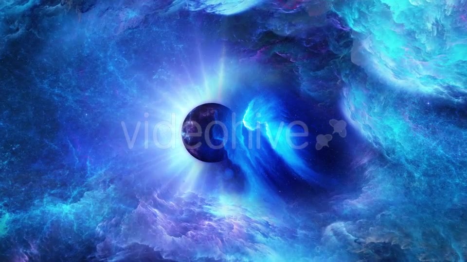 Travel Through Space Nebulae to the Planet Videohive 20809778 Motion Graphics Image 7