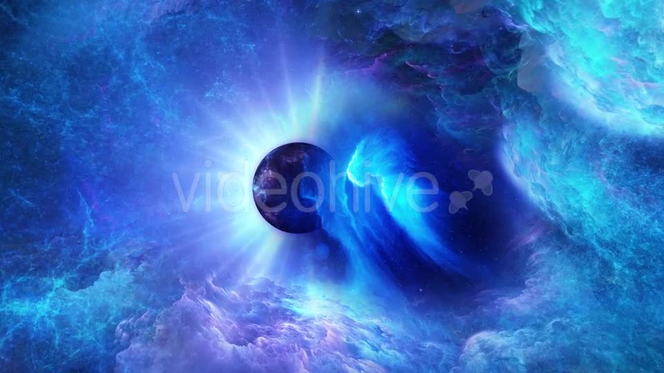 Travel Through Space Nebulae to the Planet Videohive 20809778 Motion Graphics Image 8