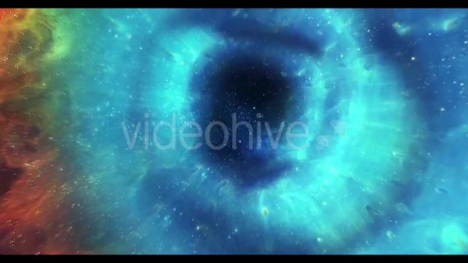Travel Through the Blue Space Tunnel Videohive 20325452 Motion Graphics Image 2
