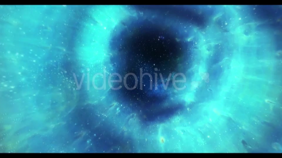 Travel Through the Blue Space Tunnel Videohive 20325452 Motion Graphics Image 3
