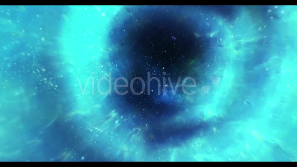 Travel Through the Blue Space Tunnel Videohive 20325452 Motion Graphics Image 4
