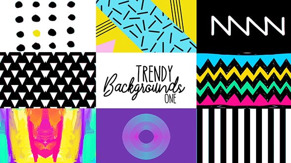 Trendy Backgrounds 1 - 21060444 Videohive Download