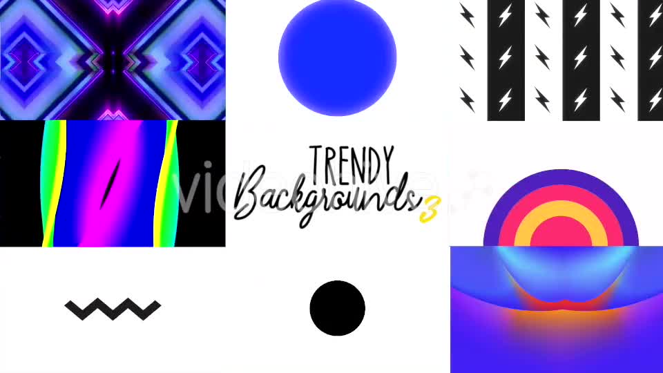 Trendy Backgrounds 3 Videohive 21346852 Motion Graphics Image 1