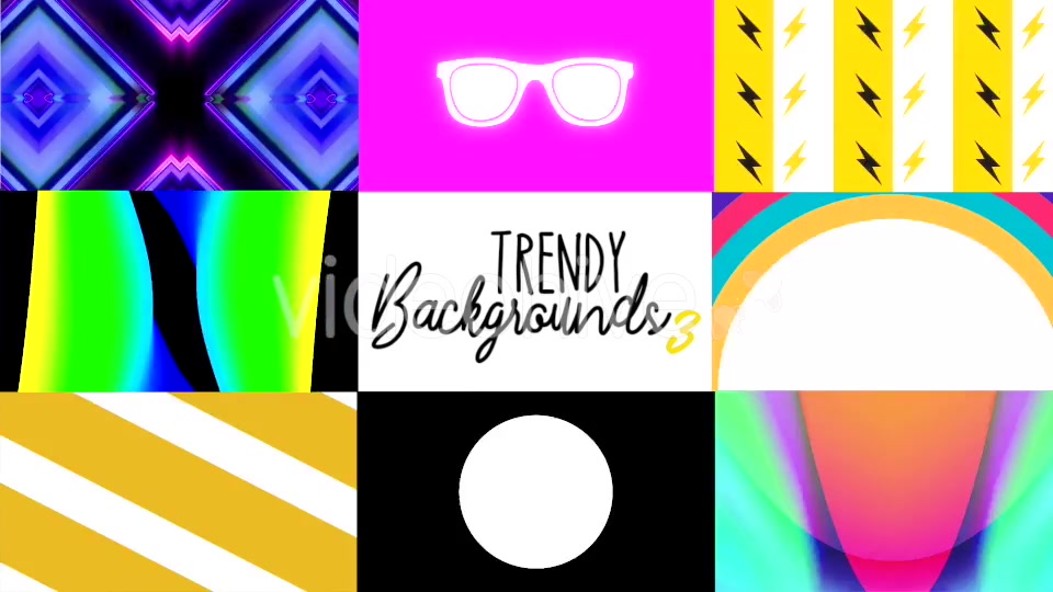 Trendy Backgrounds 3 Videohive 21346852 Motion Graphics Image 10