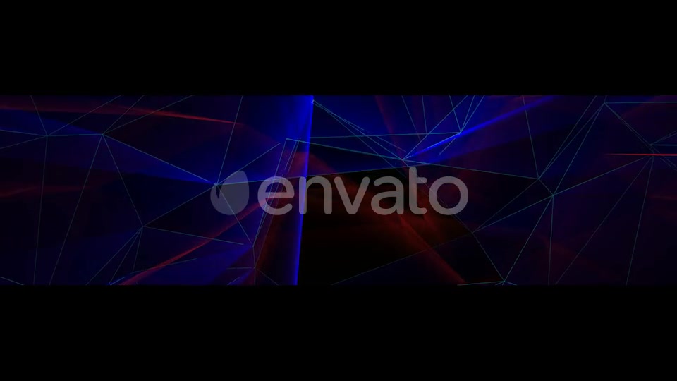 Triangle Glowing Lines Background Loop Ultra Wide Videohive 23444923 Motion Graphics Image 3