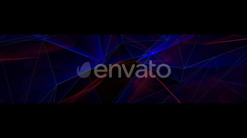 Triangle Glowing Lines Background Loop Ultra Wide Videohive 23444923 Motion Graphics Image 4