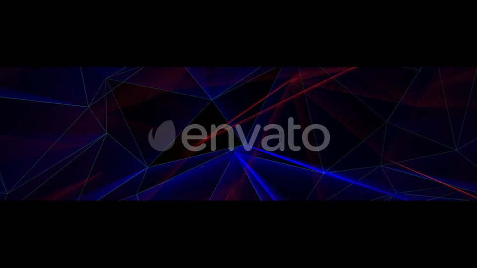 Triangle Glowing Lines Background Loop Ultra Wide Videohive 23444923 Motion Graphics Image 7