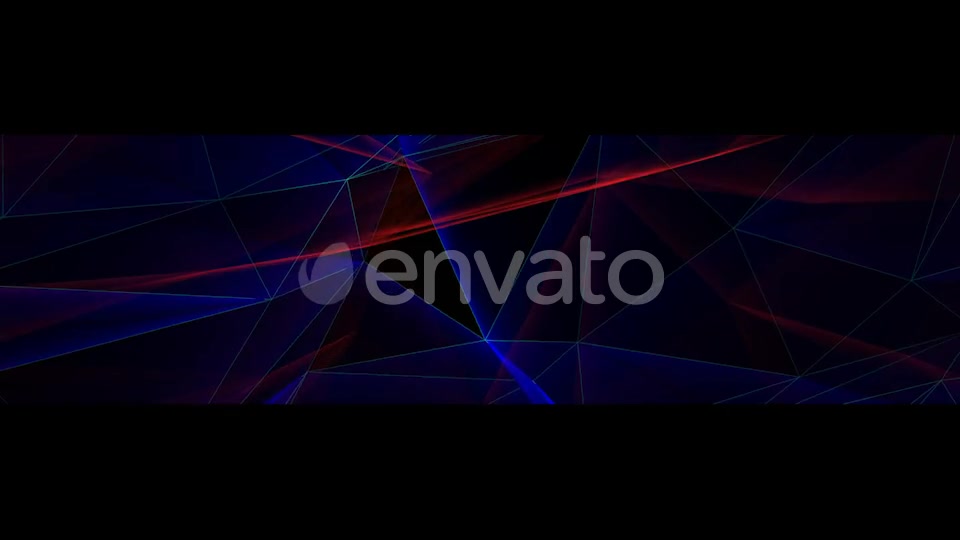 Triangle Glowing Lines Background Loop Ultra Wide Videohive 23444923 Motion Graphics Image 8