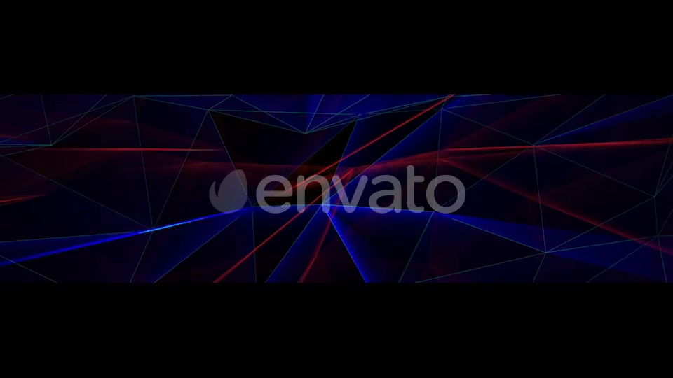 Triangle Glowing Lines Background Loop Ultra Wide Videohive 23444923 Motion Graphics Image 9