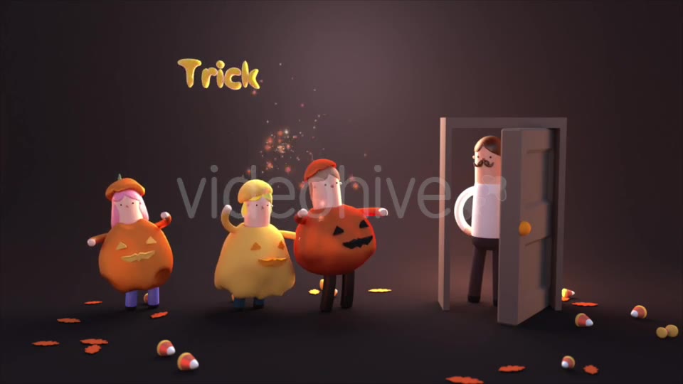Trick or Treat Videohive 20772416 Motion Graphics Image 2