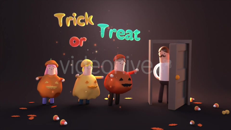 Trick or Treat Videohive 20772416 Motion Graphics Image 6