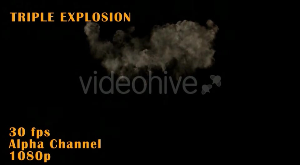 Triple Explosion Videohive 15738365 Motion Graphics Image 7
