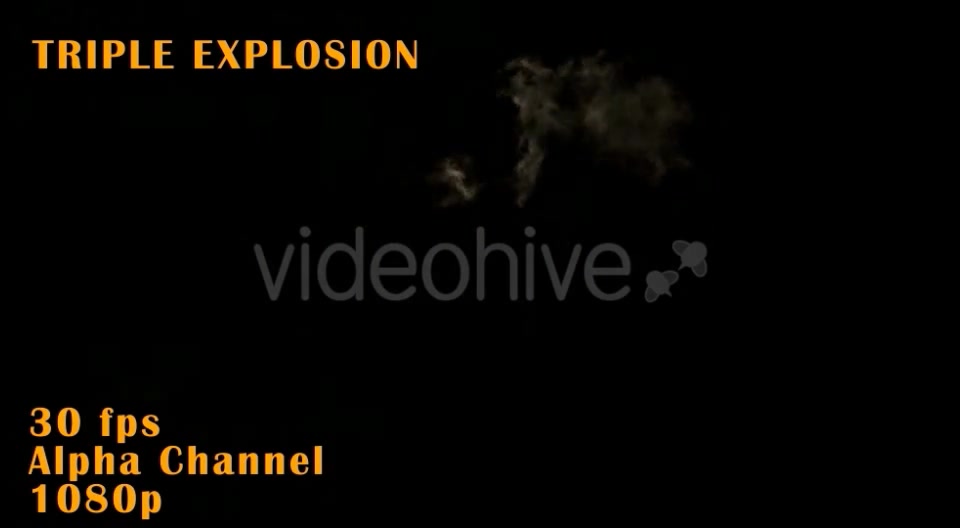 Triple Explosion Videohive 15738365 Motion Graphics Image 8