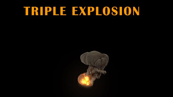 Triple Explosion - Download 15738365 Videohive