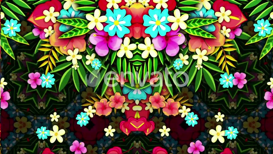 Tropical Flower 4K Videohive 22774396 Motion Graphics Image 3