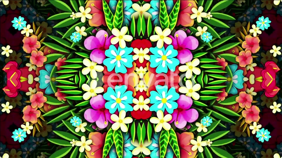 Tropical Flower 4K Videohive 22774396 Motion Graphics Image 5