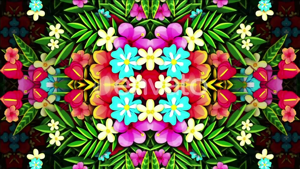 Tropical Flower 4K Videohive 22774396 Motion Graphics Image 6