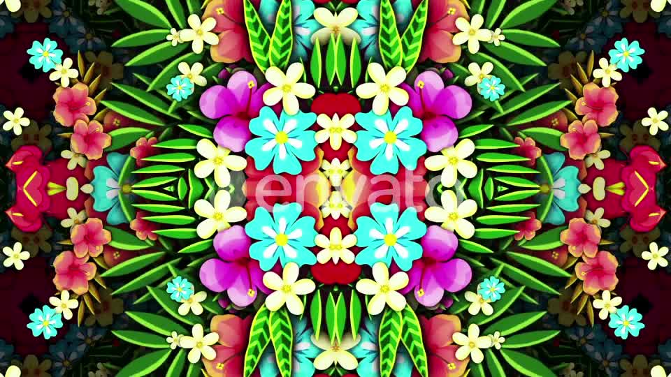 Tropical Flower Videohive 22554092 Motion Graphics Image 1