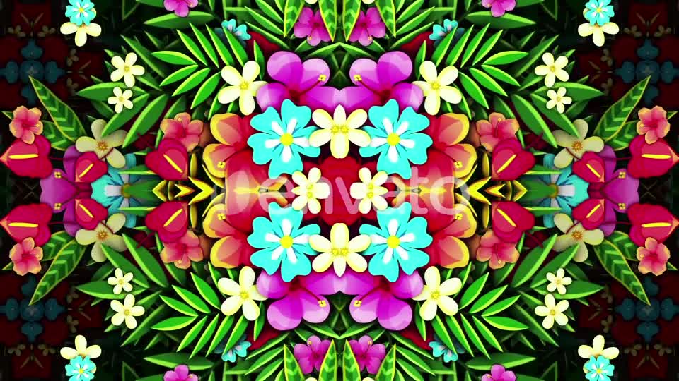 Tropical Flower Videohive 22554092 Motion Graphics Image 2