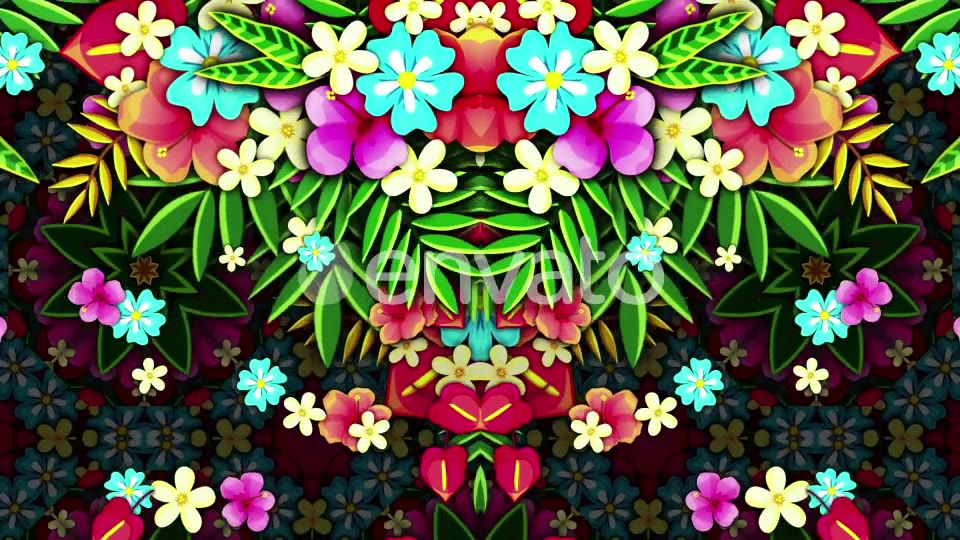 Tropical Flower Videohive 22554092 Motion Graphics Image 4