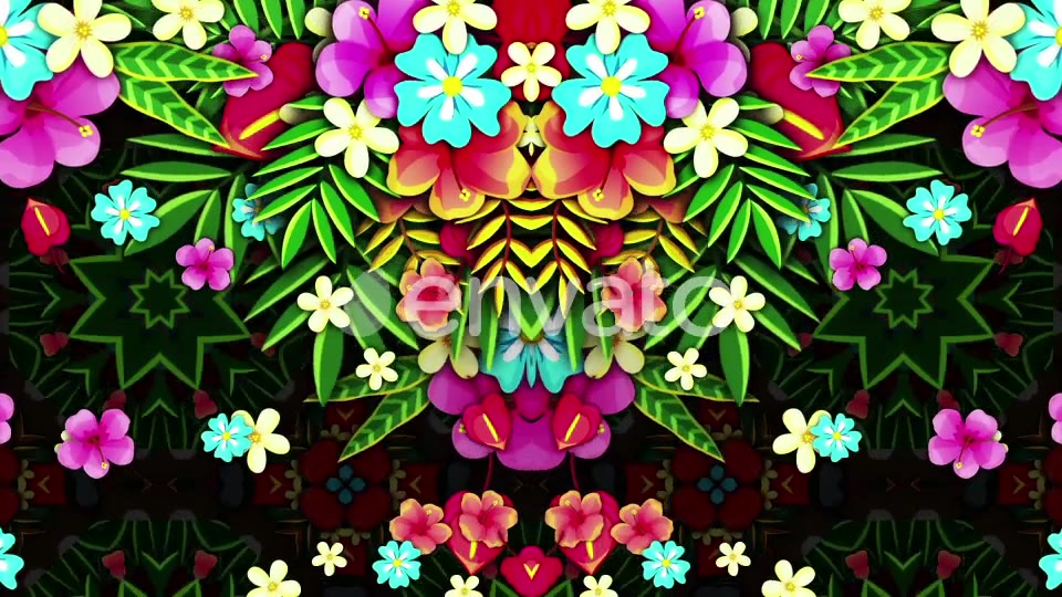 Tropical Flower Videohive 22554092 Motion Graphics Image 5