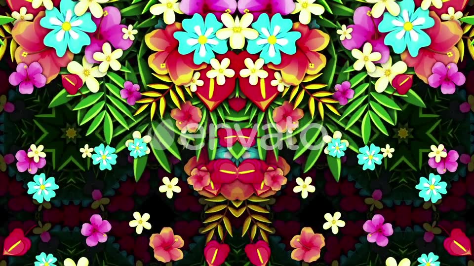 Tropical Flower Videohive 22554092 Motion Graphics Image 6