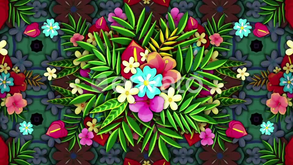 Tropical Flower Videohive 22554092 Motion Graphics Image 7