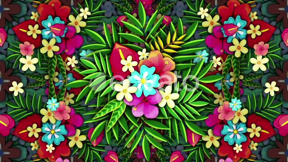 Tropical Flower Videohive 22554092 Motion Graphics Image 8