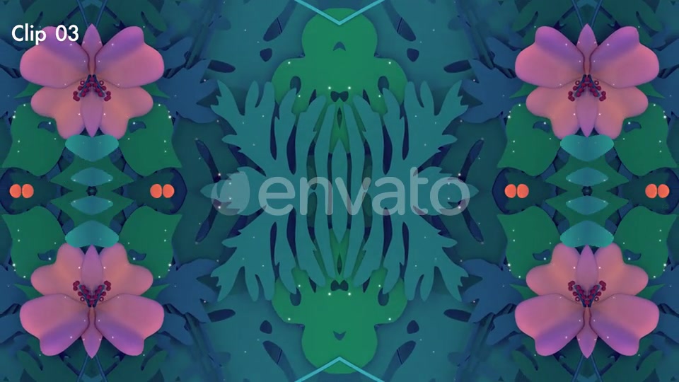 Tropical Jungle and Flowers Pack Videohive 23241650 Motion Graphics Image 9