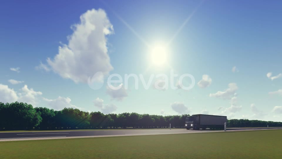 Truck Videohive 21565915 Motion Graphics Image 6