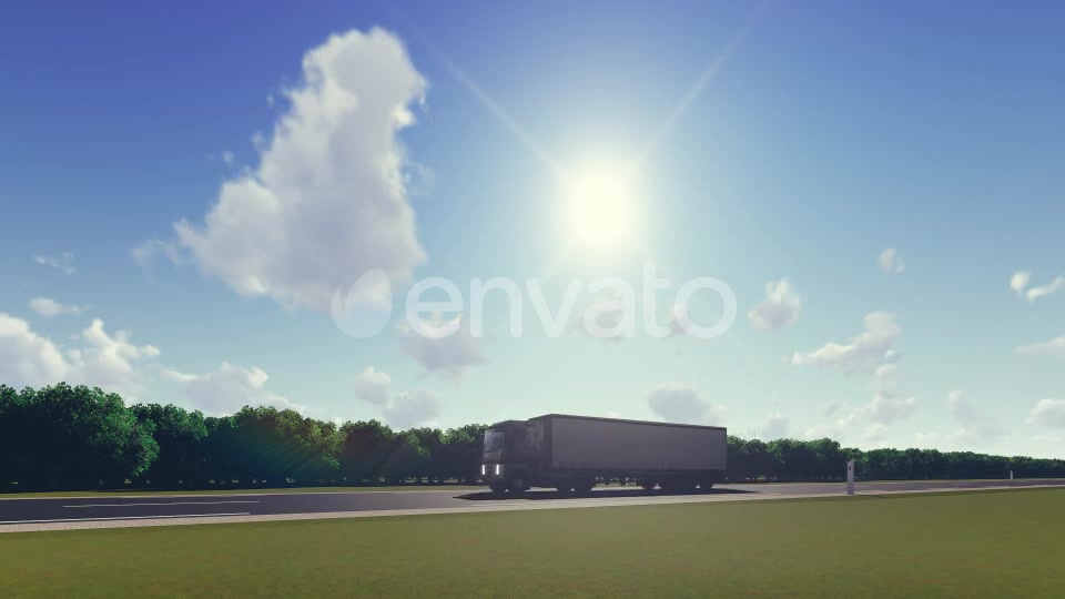 Truck Videohive 21565915 Motion Graphics Image 7