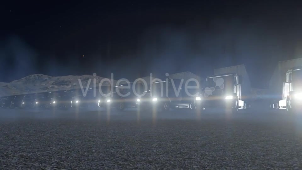 Trucks Night Videohive 19717448 Motion Graphics Image 4