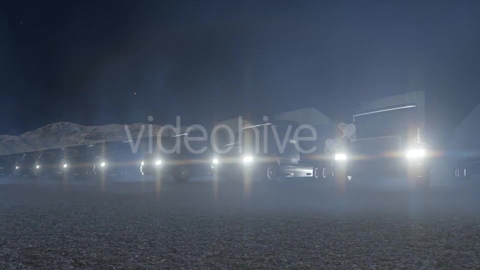 Trucks Night Videohive 19717448 Motion Graphics Image 5