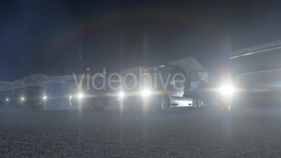 Trucks Night Videohive 19717448 Motion Graphics Image 6