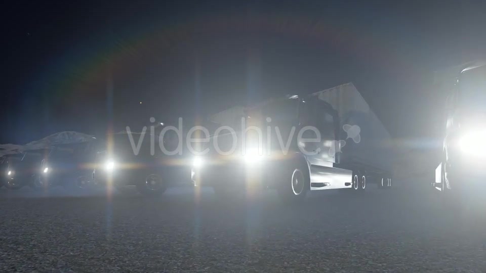 Trucks Night Videohive 19717448 Motion Graphics Image 7