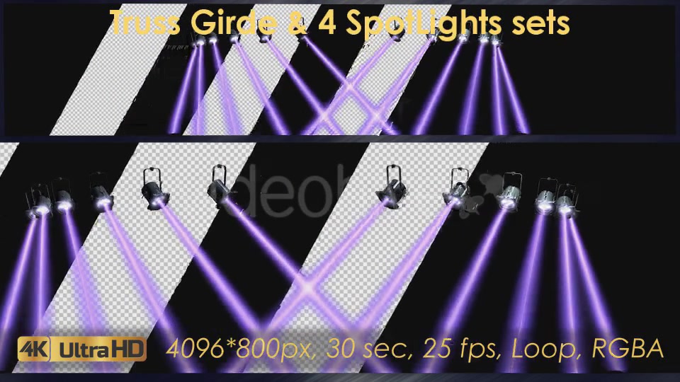Truss Girder And Spotlight Sets Videohive 20974462 Motion Graphics Image 11