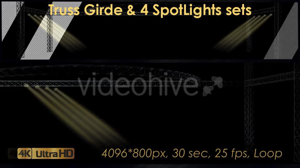 Truss Girder And Spotlight Sets Videohive 20974462 Motion Graphics Image 3