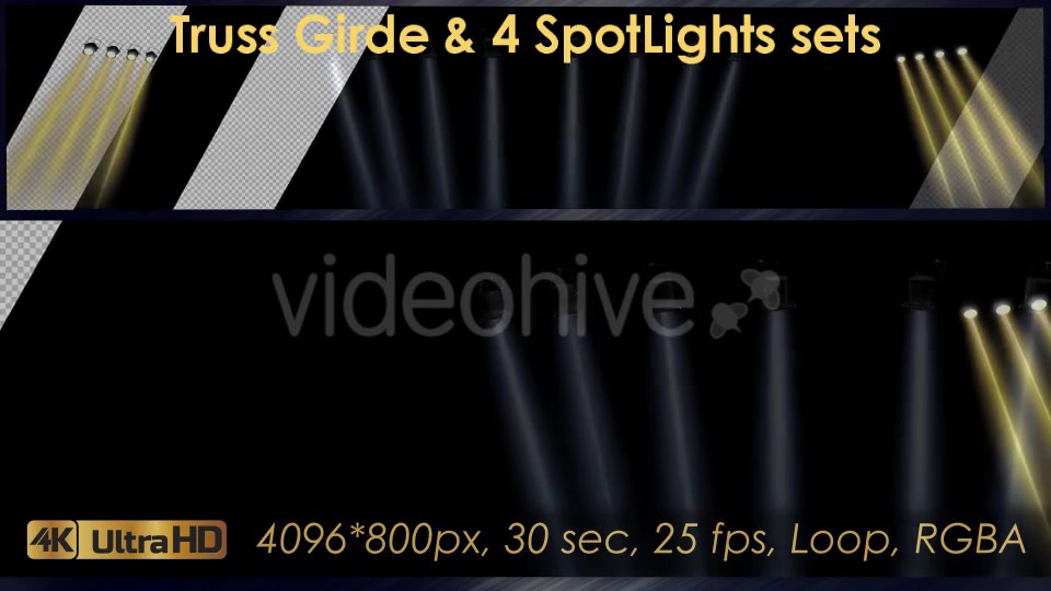 Truss Girder And Spotlight Sets Videohive 20974462 Motion Graphics Image 5