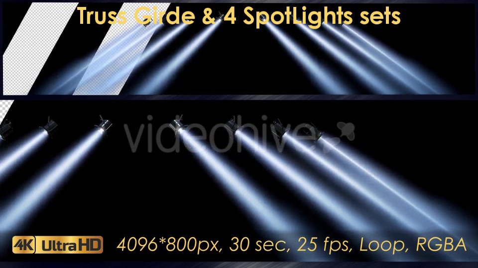 Truss Girder And Spotlight Sets Videohive 20974462 Motion Graphics Image 7