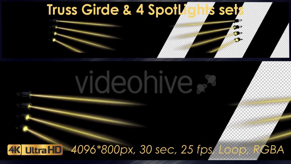 Truss Girder And Spotlight Sets Videohive 20974462 Motion Graphics Image 8