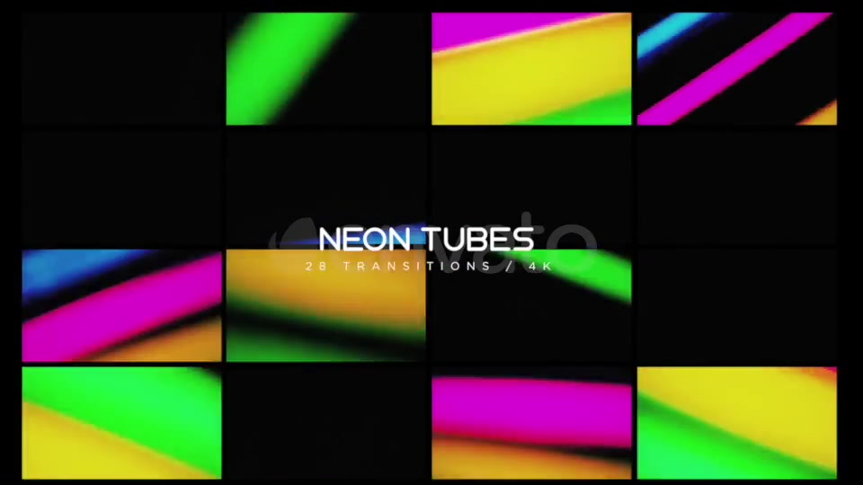 Tube Transitions (Neon) Videohive 21579683 Motion Graphics Image 10