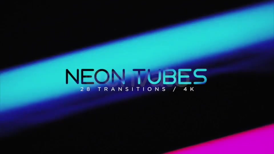 Tube Transitions (Neon) Videohive 21579683 Motion Graphics Image 12