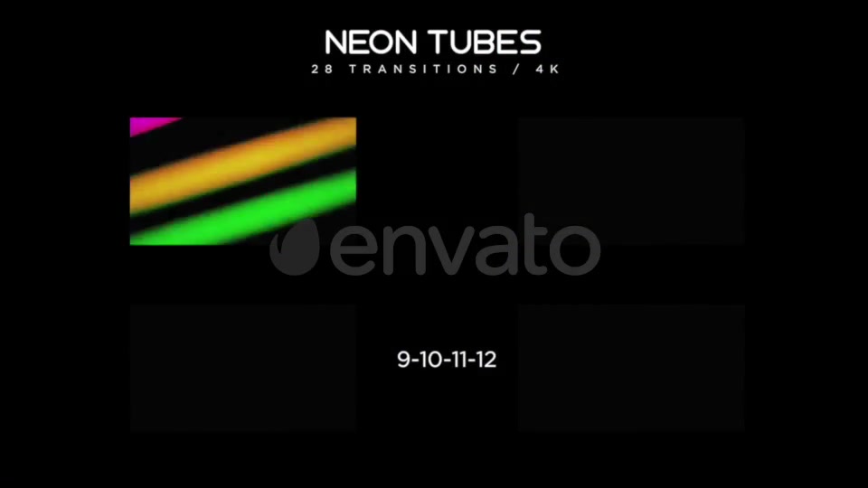 Tube Transitions (Neon) Videohive 21579683 Motion Graphics Image 6