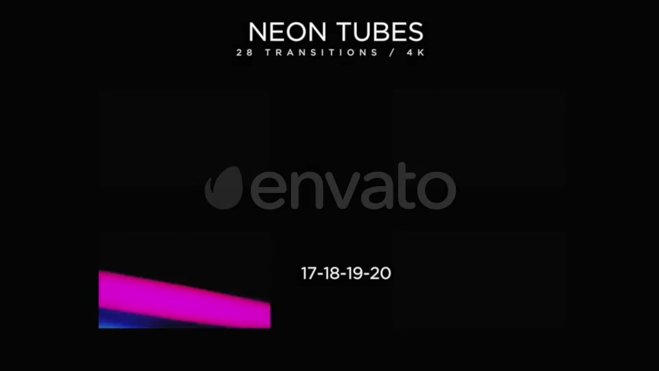 Tube Transitions (Neon) Videohive 21579683 Motion Graphics Image 8