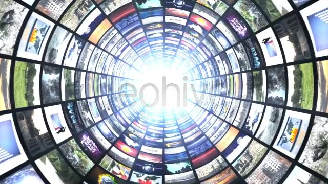 Tunnel Monitors Loop (3 Videos) Videohive 8231346 Motion Graphics Image 6
