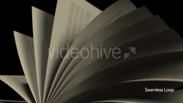 Turning Over Pages in a Book 4K Videohive 20129296 Motion Graphics Image 3