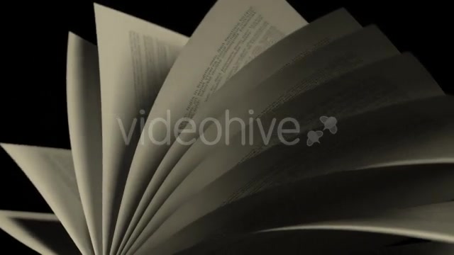 Turning Over Pages in a Book 4K Videohive 20129296 Motion Graphics Image 5
