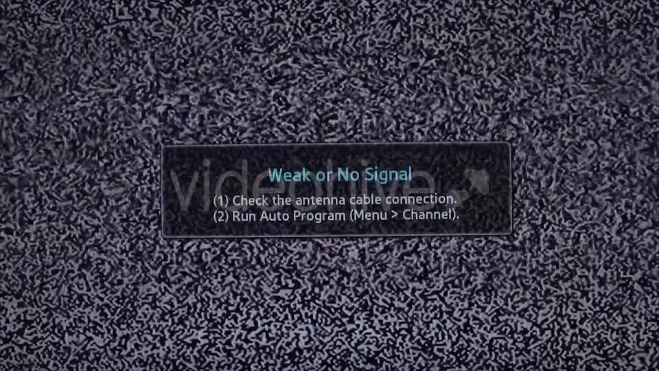 TV On and Off with No Signal Videohive 17988898 Motion Graphics Image 7