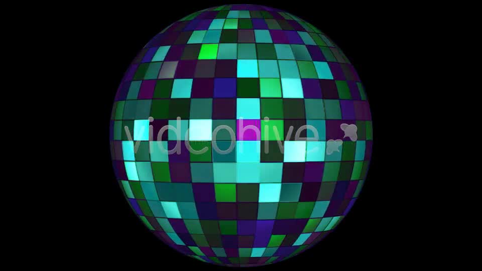 Twinkling Hi Tech Squares Spinning Globe Pack 02 Videohive 3724642 Motion Graphics Image 1